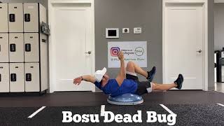 Bosu Dead Bug