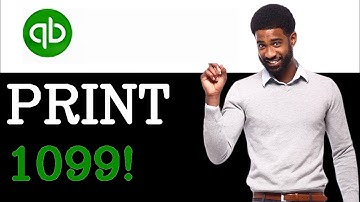 How To Print 1099 Form Quickbooks Online (2025)