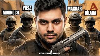 GOGO YAYINDA MEKİPLE CS OYNUYOR! w/MASKAR, DİLARA, YUŞA, MORKOCH
