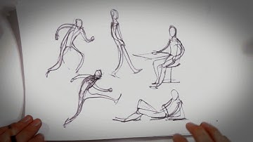 6 Tips about Gesture Drawing | Drawing Tips