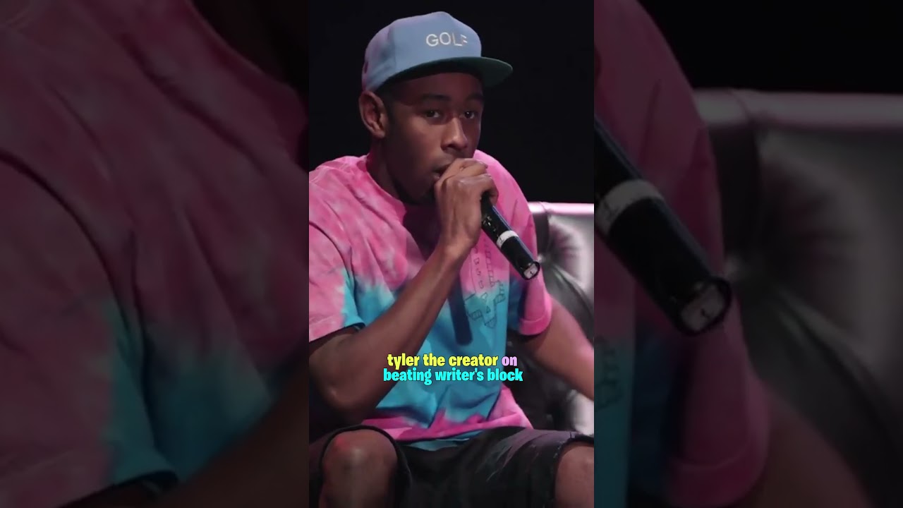 Tyler The Creator on beating writer's block ⭐🌙🐝