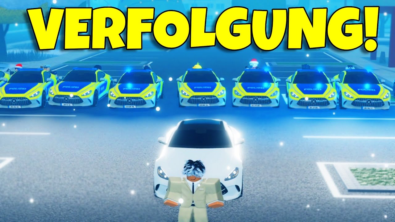 10 NEUE POLIZEI-AUTOS VERFOLGEN MICH in NOTRUF HAMBURG! ESKALATION PUR | ROBLOX Deutsch