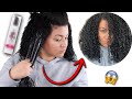 Fake wash day sis! 1 product (no gel) wash & go in 20 minutes 👀