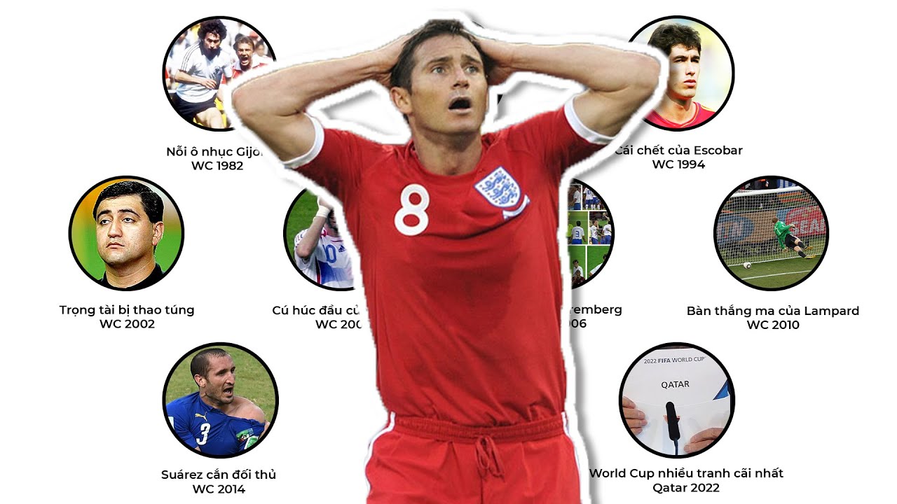 10 VẾT NHƠ ĐEN TỐI NHẤT LỊCH SỬ WORLD CUP TRONG 17 PHÚT