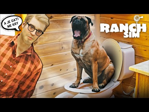 E Bleva Qenin edhe Macen !! - Ranch Simulator | SHQIPGaming