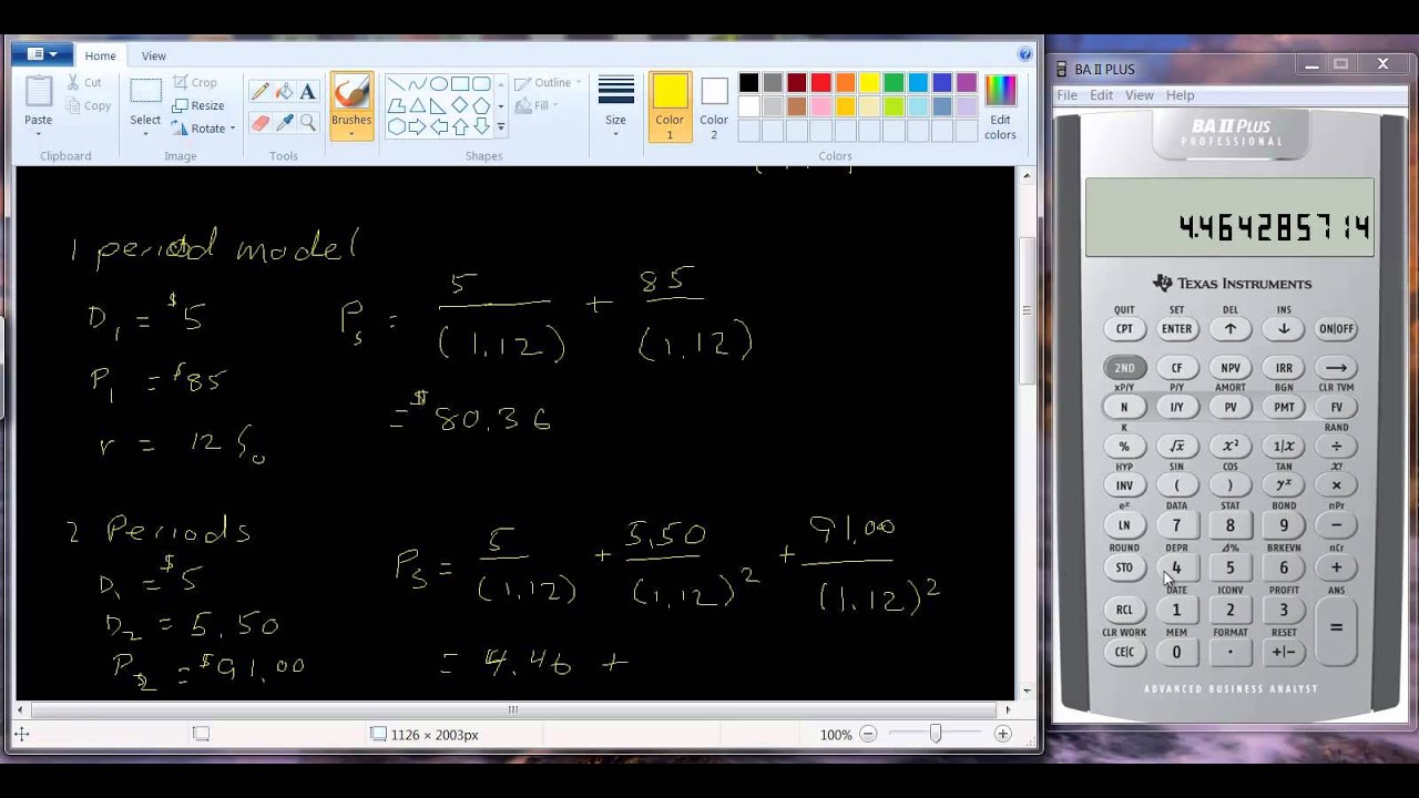 Stock Valuation - YouTube