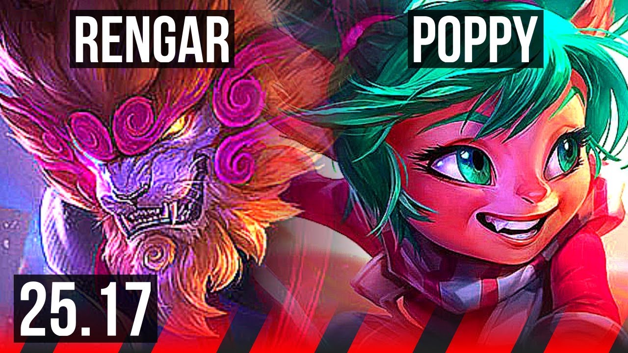RENGAR vs POPPY (TOP) | KR Master | 25.17