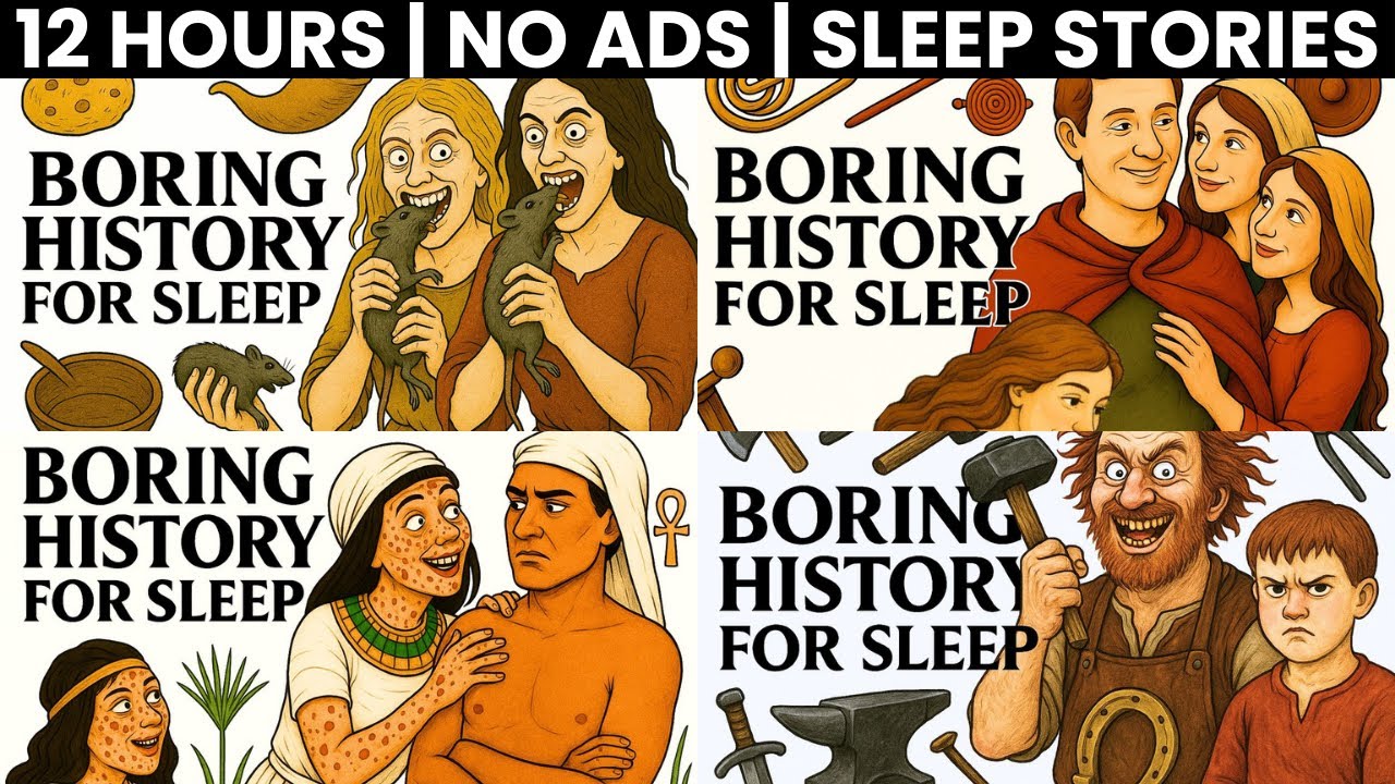 12 Hours of Boring History for Sleep | Relax and Fall Asleep to Medieval & Ancient Stories