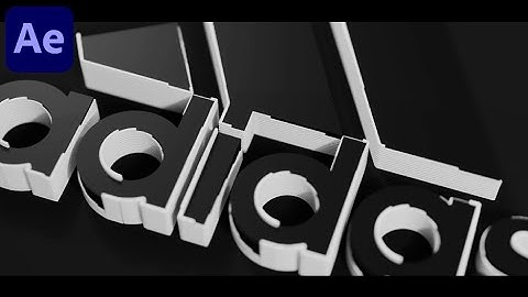 Adidas Logo Animation in Blender – Full Step-by-Step Tutorial!