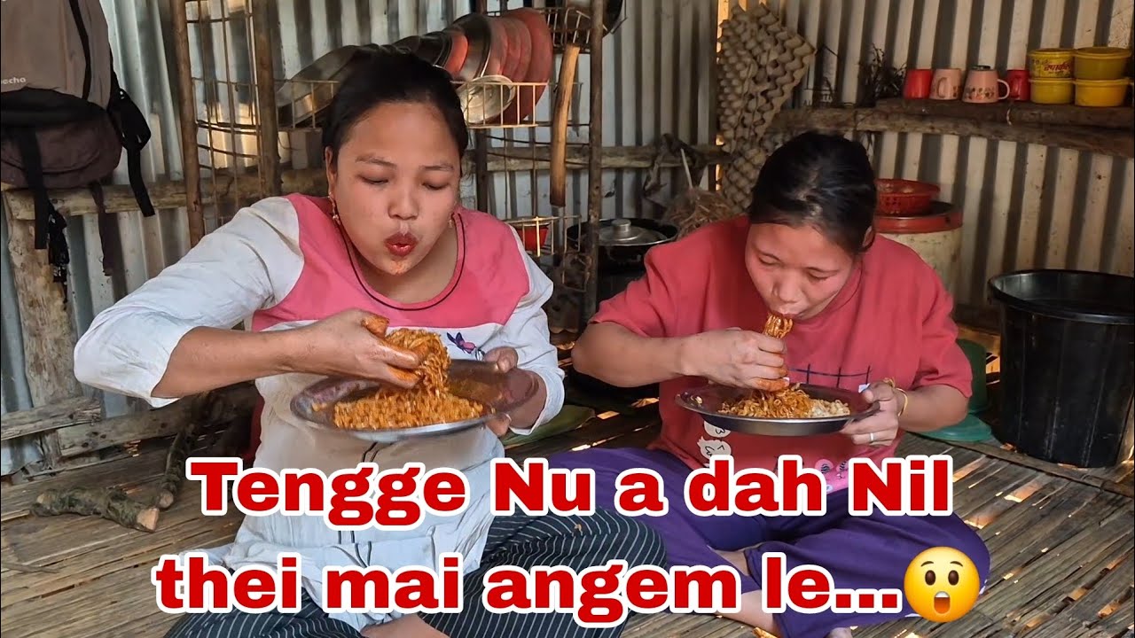 Tengge  Nu a dah Nil thei mai angem le... / Hmarcha thak ngam turu a lo lang nawlh mai le...🤣