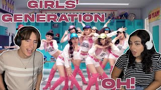 Couple React to Girls' Generation 'Oh!' │ BUBBLEGUM POP VIBES │ Music Producer Reacts to SNSD