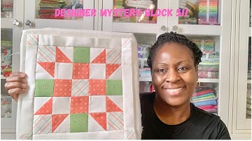 Sew With Me 2025 Designer Mystery Boek van de Maand Blok 5