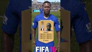 N'Golo Kante FIFA evolution (15-24) #shorts #eafc24 #fc24 #fifa #kante #leicester #chelsea