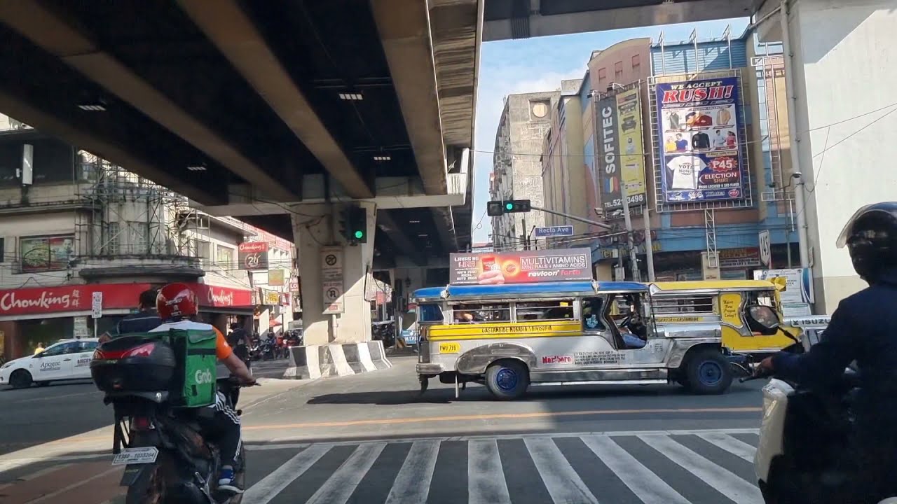 Metro Manila Scenic Ride Tour: PGH Taft Ave to Tutuban Center, Divisoria, Tondo Manila