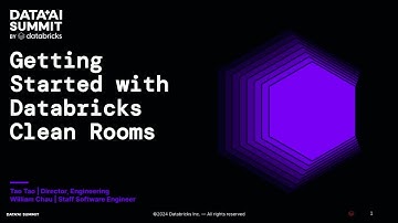 Getting Started with Databricks Clean Rooms