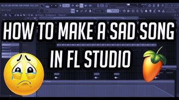 How To Make Sad Music in Fl Studio | Beat making tutorial
