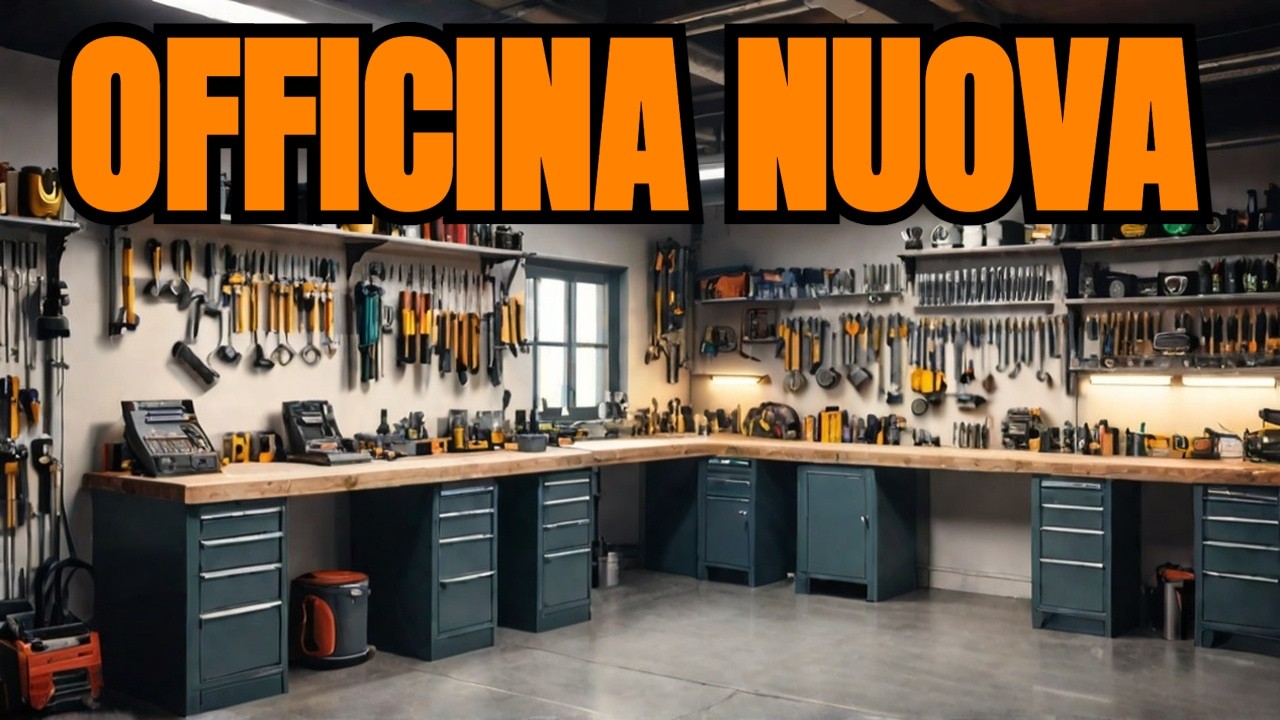Nuova officina fiammante da  @BetaUtensiliSpA ​
