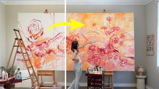 The Secret to Layering Abstract Paintings With Confidence