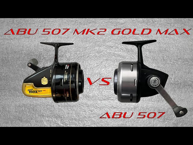 Vintage Fishing - ABU 507 MK2 Gold Max vs ABU 507 - YouTube