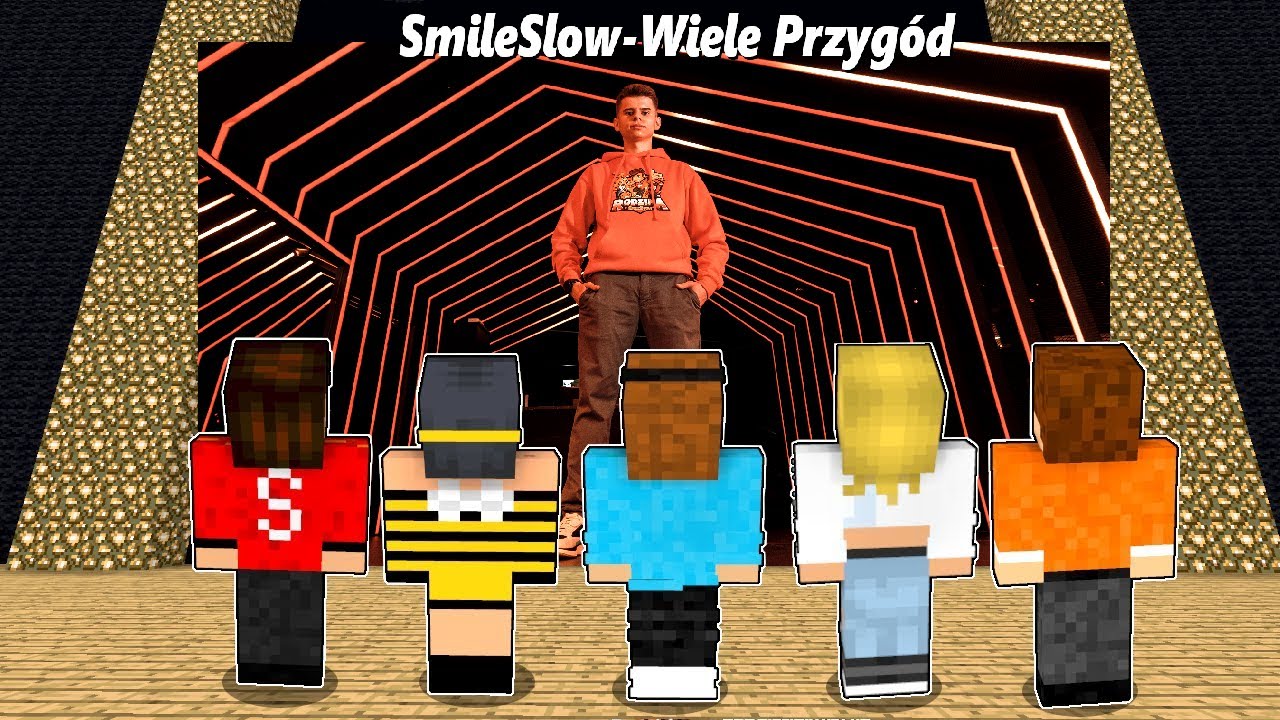 REAKCJA SEBKA, PATI, ALKA, MATRUNERA na PIOSENKĘ SMILESLOW - WIELE PRZYGÓD w Minecraft!
