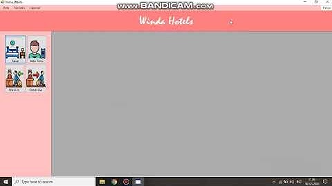 Video Penjelasan Project UAS Pemrograman Visual. Aplikasi Reservasi Hotel