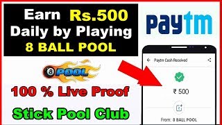 How to earn unlimited paytm cash by playing 8 Ball Pool Club with Live Proof || Trending Techy screenshot 2