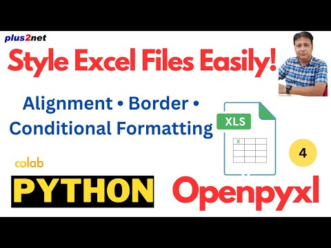 How to Style and Format Excel Files in Python Using openpyxl