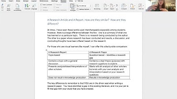 DEMYSTIFYING the PUBLICATION PROCESS for JUNIOR SCHOLARS - Steps to Writing a Scholarly Paper