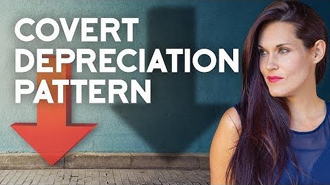 The Covert Depreciation Pattern