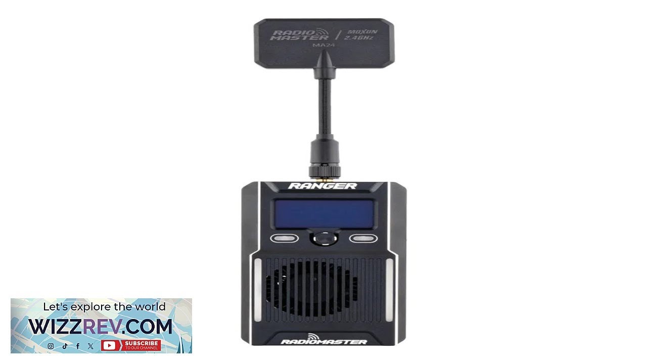 Radiomaster Ranger 2.4GHZ ExpressLRS ELRS RF Module OLED Display for Futaba RC Review