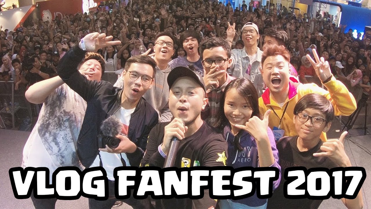 Youtuber Gaming Indonesia Fanfest 2017 Panggung YouTube
