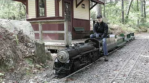 Waushakum Live Steamers Hudson Steam Locomotive