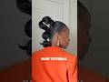 Easy two sleek bun- Summer hair tutorial #twosleekbun