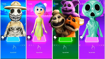 Zoonomaly VS  Inside Out 2 VS Smiling Critters Sad Story VS Garten Of Banban 7