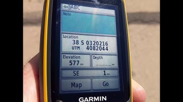 (GPSMAP 64 GARMIN) Using way-points manager