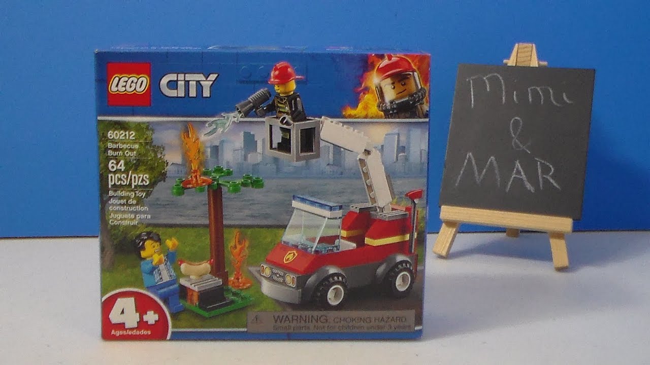 lego city barbecue burn out
