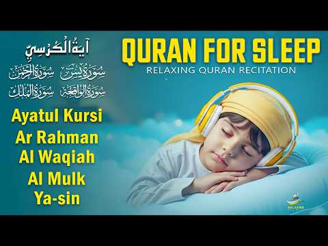 The Best Quran For Deep Sleep | Al-Fatihah, Ayat Al-kursi, Surah Yasin ,Ar-Rahman Al-Waqiah Al-Mulk