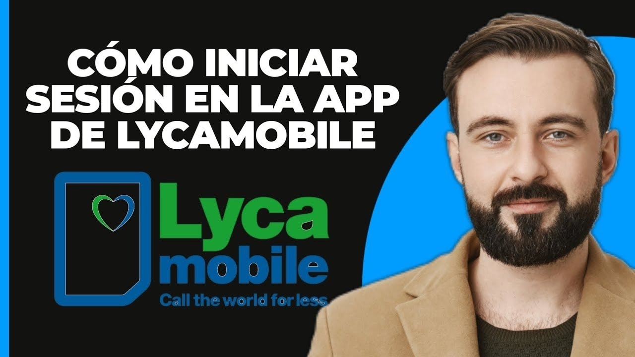 Cómo iniciar sesión en la app de Lycamobile 2025 - YouTube
