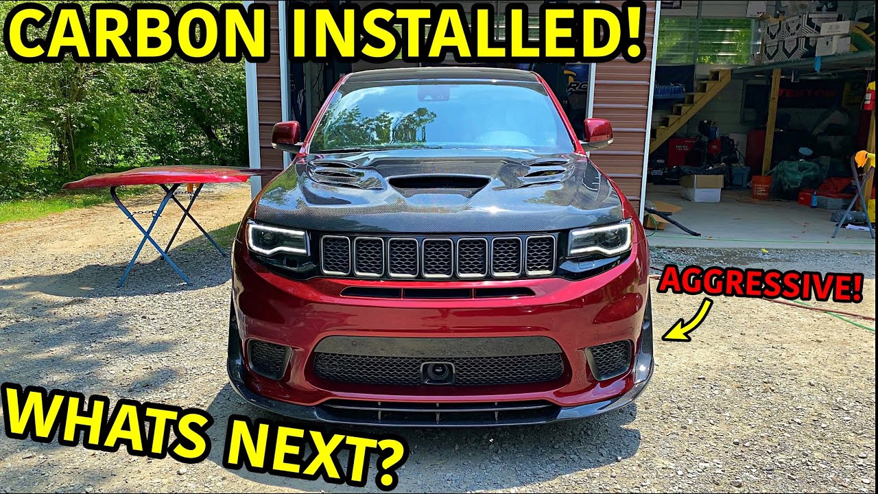 Rebuilding A Wrecked Jeep Trackhawk Part 24 YouTube