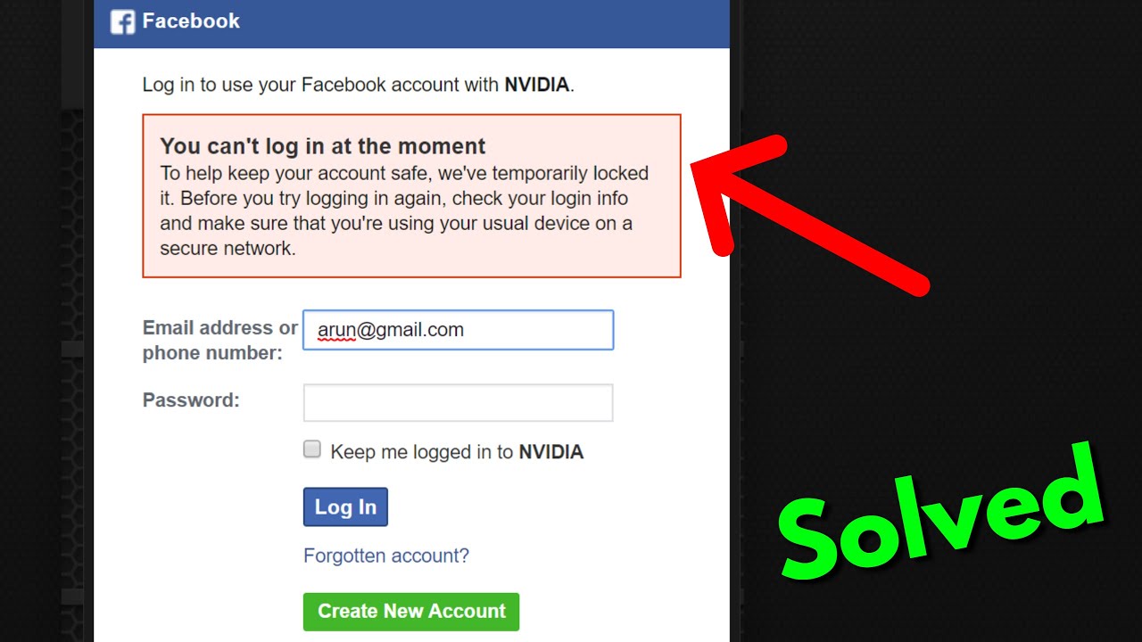 New Facebook Login Page Appears Again