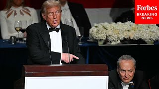 FULL REMARKS: Trump Goes Scorched Earth On Harris, Schumer In Merciless 2024 Al Smith Dinner Speech
