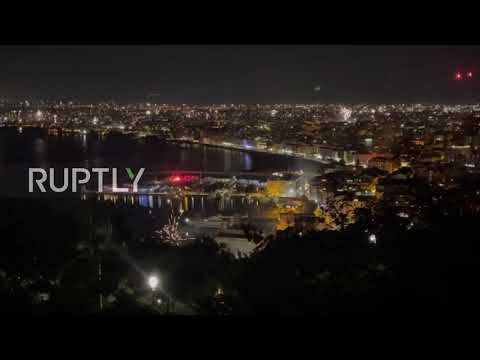 Italy: Fireworks explode over Naples as city celebrates Euro 2020 triumph