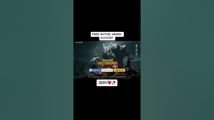 FREE PUBG ACCOUNT