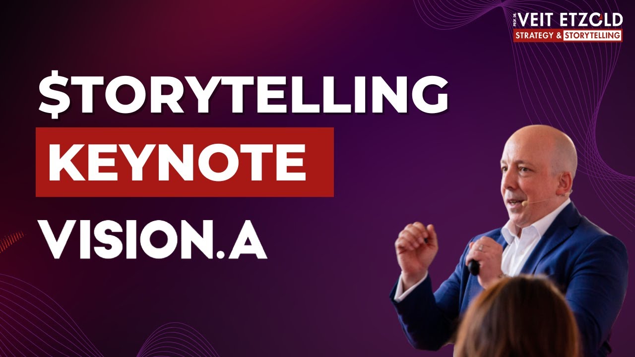 Storytelling Keynote von Veit Etzold auf der VISION A DIGITAL 2020