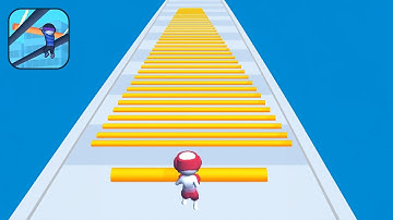 Relaxing & Satisfying Mobile Game Roof Rails Top Free Gameplay Walkthrough All Levels Big Update