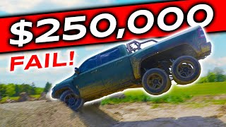 WE'RE DONE JUMPING TRUCKS...
