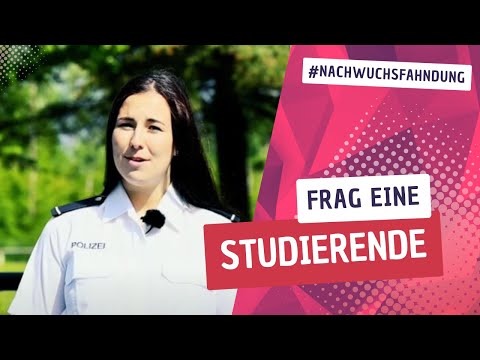 Frag eine Studierende - der Polizei Sachsen-Anhalt