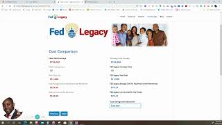 FEGLI /TSP Savings Calculator FEGLI /TSP Savings Calculator