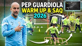 🎯Pep Guardiola WARM UP and SAQ Drills 2026