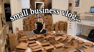 small business launch weekend vlog 🤍